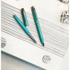 جفتی خودکار و روان‌نویس گیره پارکری